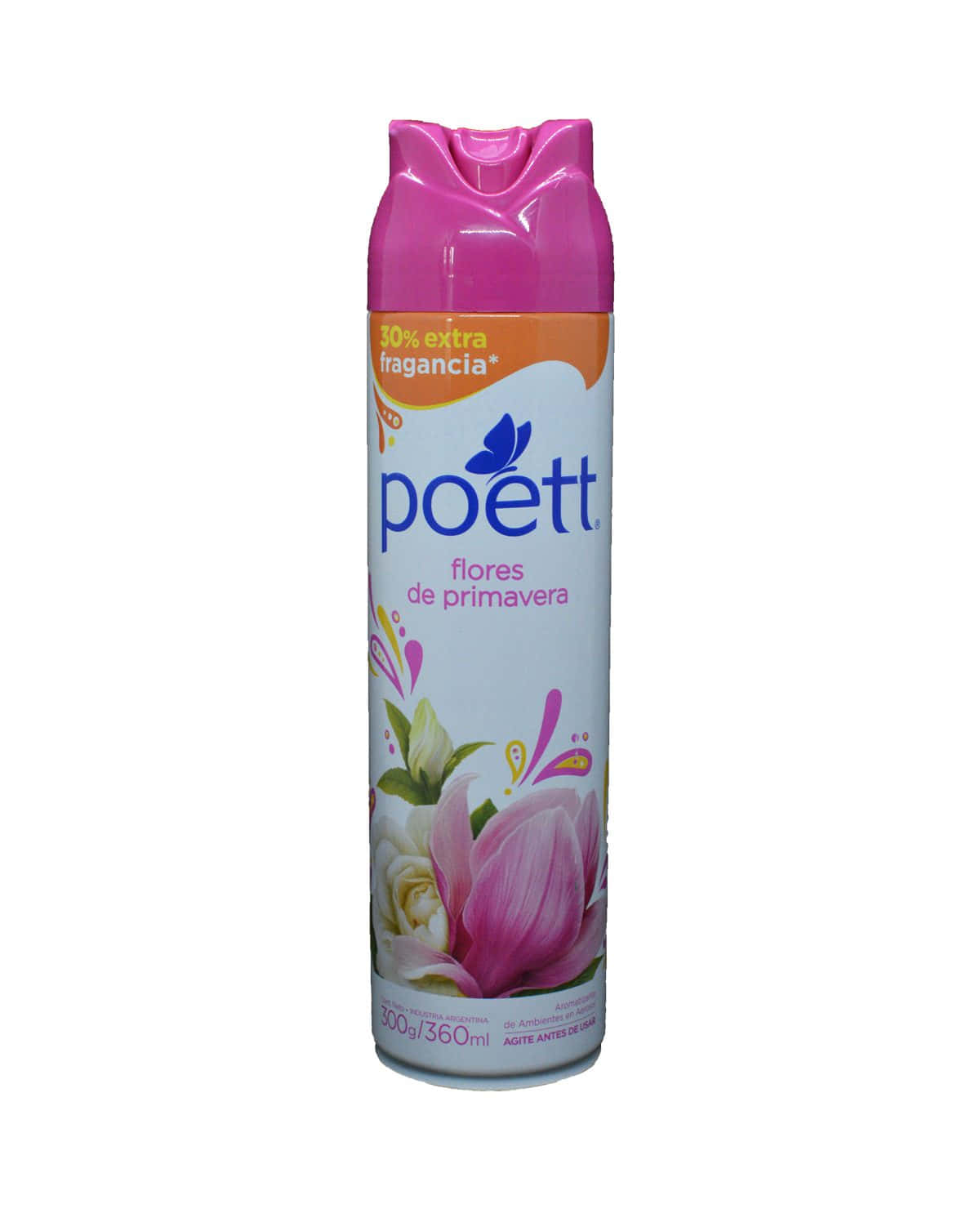 Desodorante Poett 30% Extra Flores De Primavera 360 Ml